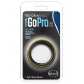 Черно-желтое силиконовое эрекционное кольцо Silicone Go Pro Cock Ring - Blush Novelties - в Брянске купить с доставкой