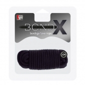 Черная веревка для связывания BONDX LOVE ROPE - 10 м. - Dream Toys - купить с доставкой в Брянске