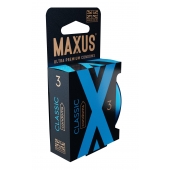 Классические презервативы в железном кейсе MAXUS Classic - 3 шт. - Maxus - купить с доставкой в Брянске