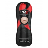 Мастурбатор-ротик Vibrating Oral Stroker - Pipedream - в Брянске купить с доставкой