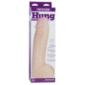 Огромная насадка-реалистик Vac-U-Lock Realistic Hung - 31,7 см. - Doc Johnson - купить с доставкой в Брянске