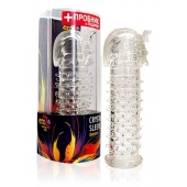 Закрытая прозрачная насадка на пенис Crystal Sleeve Faraon - 13,5 см. - Erowoman-Eroman - в Брянске купить с доставкой