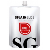 Возбуждающий лубрикант на водной основе Splashglide Hot Stimulative - 100 мл. - Splashglide - купить с доставкой в Брянске
