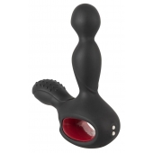 Черный вибромассажер простаты с нагревом и ротацией Prostate Plug - 14,5 см. - Orion - в Брянске купить с доставкой
