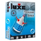 Презерватив LUXE Maxima  Глубинная бомба  - 1 шт. - Luxe - купить с доставкой в Брянске