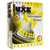Презерватив LUXE  Exclusive  Кричащий банан  - 1 шт. - Luxe - купить с доставкой в Брянске