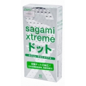 Презервативы Sagami Xtreme Type-E с точками - 10 шт. - Sagami - купить с доставкой в Брянске