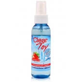 Очищающий спрей для игрушек CLEAR TOY Strawberry - 100 мл. - Биоритм - купить с доставкой в Брянске