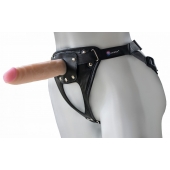 Универсальный мягкий пояс с насадкой Hard brutal BDSM-КОНСУЛ - 17 см. - LOVETOY (А-Полимер) - купить с доставкой в Брянске