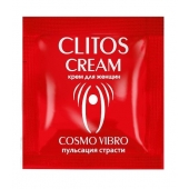 Пробник возбуждающего крема для женщин Clitos Cream - 1,5 гр. - Биоритм - купить с доставкой в Брянске