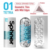 Мастурбатор SPINNER Tetra - Tenga - в Брянске купить с доставкой