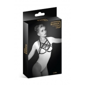 Черная упряжь на грудь Clara - Bijoux Pour Toi - купить с доставкой в Брянске
