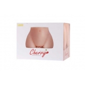 Мастурбатор-полуторс Cherry с вибрацией и двумя любовными тоннелями - KOKOS - в Брянске купить с доставкой