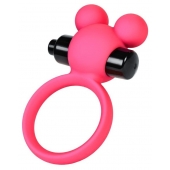 Розовое виброкольцо на пенис A-Toys - A-toys - в Брянске купить с доставкой
