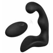 Черный вибромассажер простаты REMOTE BOOTY PLEASER - Dream Toys - в Брянске купить с доставкой