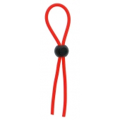 Красное эрекционное лассо с одной бусиной-утяжкой STRETCHY THIN LASSO - Dream Toys - в Брянске купить с доставкой