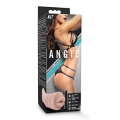 Телесный мастурбатор-ротик Angie - Blush Novelties - в Брянске купить с доставкой