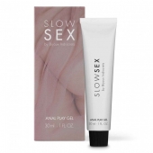 Лубрикант на водной основе Slow Sex Anal Play Gel - 30 мл. - Bijoux Indiscrets - купить с доставкой в Брянске