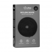 Черная веревка для бондажа Easytoys Bondage Rope - 5 м. - Easy toys - купить с доставкой в Брянске