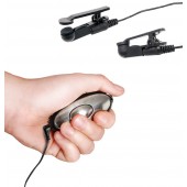 Черные электрические зажимы для сосков Shock Therapy Nipple Clamps - Pipedream - купить с доставкой в Брянске