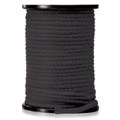 Черная веревка для связывания Bondage Rope - 60,9 м. - Pipedream - купить с доставкой в Брянске