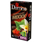 Ароматизированные презервативы DOMINO  Ароматный микс  - 6 шт. - Domino - купить с доставкой в Брянске