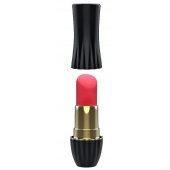 Клиторальный стимулятор-помада LIPSTICK - 9,3 см. - Dream Toys - купить с доставкой в Брянске