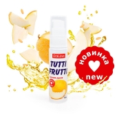 Гель-смазка Tutti-frutti со вкусом сочной дыни - 30 гр. - Биоритм - купить с доставкой в Брянске