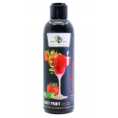 Интимный гель-смазка JUICY FRUIT с ароматом клубники - 200 мл. - БиоМед - купить с доставкой в Брянске