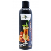 Интимный гель-смазка JUICY FRUIT с ароматом солёной карамели - 200 мл. - БиоМед - купить с доставкой в Брянске