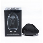 Черный инновационный мужской вибратор PULSE SOLO ESSENTIAL - Hot Octopuss - в Брянске купить с доставкой