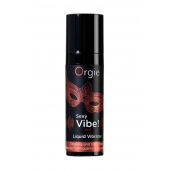 Разогревающий гель для массажа ORGIE Sexy Vibe Hot с эффектом вибрации - 15 мл. - ORGIE - купить с доставкой в Брянске