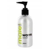Лубрикант с согревающим эффектом MALE Cobeco Warm Lubricant - 250 мл. - Cobeco - купить с доставкой в Брянске