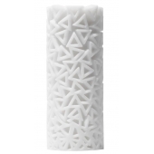 Белый 3D мастурбатор PILE - Tenga - в Брянске купить с доставкой