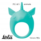 Зеленое эрекционное кольцо Unicorn Alfie - Lola Games - в Брянске купить с доставкой