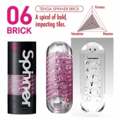 Мастурбатор SPINNER Brick - Tenga - в Брянске купить с доставкой