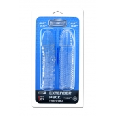 Комплект из 2 прозрачных насадок на пенис PENIS EXTENDER PACK - Dream Toys - в Брянске купить с доставкой