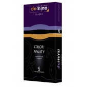 Разноцветные презервативы DOMINO Colour Beauty - 6 шт. - Domino - купить с доставкой в Брянске
