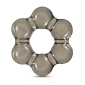 Дымчатое эрекционное кольцо Stay Hard Thick Bead Cock Ring - Blush Novelties - в Брянске купить с доставкой