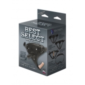 Пояс HARNESS BEST SELECT с вагинальной пробкой - LOVETOY (А-Полимер) - купить с доставкой в Брянске