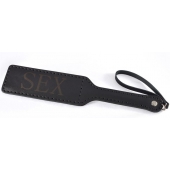 Черная гладкая шлепалка SEX - 35 см. - Sitabella - купить с доставкой в Брянске
