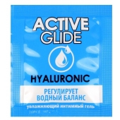 Лубрикант на водной основе Active Glide с гиалуроновой кислотой - 3 гр. - Биоритм - купить с доставкой в Брянске