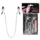 Оригинальные зажимы на соски с бусами - Notabu - купить с доставкой в Брянске