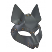 Серая маска Wolf с клепками - Sitabella - купить с доставкой в Брянске