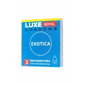 Текстурированные презервативы LUXE Royal Exotica - 3 шт. - Luxe - купить с доставкой в Брянске