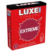 Текстурированные презервативы LUXE Royal Extreme - 3 шт. - Luxe - купить с доставкой в Брянске