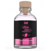 Массажный гель с согревающим эффектом Cotton Candy - 30 мл. - INTT - купить с доставкой в Брянске
