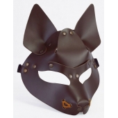 Коричневая маска Wolf - Sitabella - купить с доставкой в Брянске
