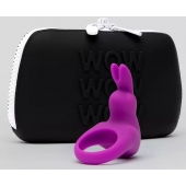 Фиолетовое эрекционное виброкольцо Happy Rabbit Cock Ring Kit - Happy Rabbit - в Брянске купить с доставкой