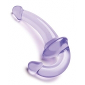 Фиолетовый безремневой страпон Strapless Strap-On - Lux Fetish - купить с доставкой в Брянске
